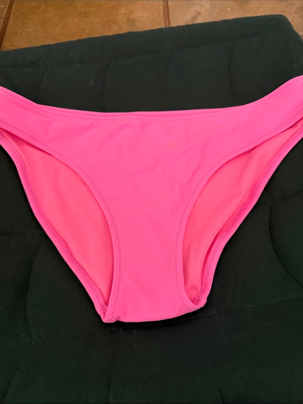Women's Pink Bikini Bottom - Classic Swim Brief